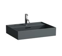 LAUFEN match0 Kartell lavabo H8163337581041 60x46cm, dessous du sol, trop - plein, 2000 trou de coulée, le graphite mat