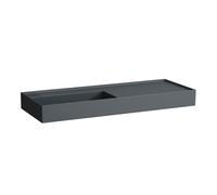 LAUFEN Kartell lavabo, encastré, tablette à droite, sans trou pour robinetterie, sans trop-plein, 1200x460mm, H8133327581121