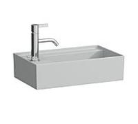 LAUFEN Kartell lave-mains 8153357591111, 46x28cm, gris, 2000 gauche, céramique saphir