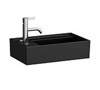 LAUFEN Kartell lave-mains H8153357161111 46x28cm, robinet à gauche, sans trop-plein, trou pour robinet 2000