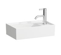 Laufen Lave-mains Kartell H8153340001121 46x28 cm Blanc céramique saphir sans trou à droite