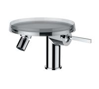 Laufen Kartell - Mitigeur de bidet à levier Disc, avec bonde, chrome H3413310041111