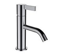 Laufen KARTELL mitigeur lavabo H3113310901001 saillie 115 mm, sans bonde de vidage, acier inoxydable