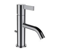 Kartell laufen mitigeur de lavabo bec fixe 115mm avec vidage inox brossé - LAUFEN H3113310901011