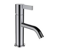 Kartell laufen mitigeur de lavabo bec fixe 115mm sans vidage inox brossé - LAUFEN H3113310901001
