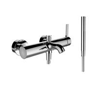 LAUFEN Kartell Mitigeur monocommandé pour baignoire, apparent, set complet, 0041411, H3213370041411, Couleur: chrome