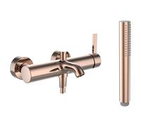 LAUFEN Kartell Mitigeur monocommandé pour baignoire, apparent, set complet, 0041411, H3213370821411, Couleur: Or rose