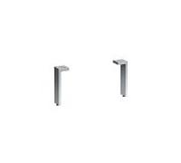LAUFEN Kartell pieds H4076200330041 Set = 2 pièces, aluminium