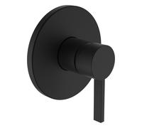 Kartell mitigeur de douche encastré pour simibox pvd titanium noir mat - LAUFEN H3313360810001