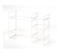 Kartell laufen étagère 'sound-rack' plastique 750x260x530mm transparent cristal - LAUFEN H3893310840001