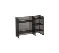 LAUFEN Kartell Sound-rack Étagère, L/P/H : 750/260/530 mm, H3893310850001, Couleur: Gris fumée