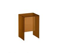 Laufen Kartell - Tabouret 33x28x47 cm, ambre H3893300810001