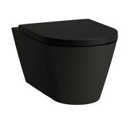 Laufen Kartell - WC suspendu, Rimless, noir mat H8203377160001