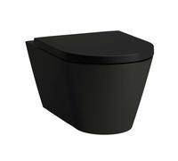 Laufen Kartell - WC suspendu, Rimless, noir mat H8213317160001