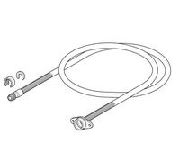 Laufen - Kit de raccordement d'eau externe 195 mm, pour Cleanet Navia H8946000000001