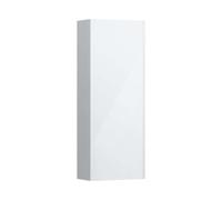 Laufen Lani - Armoire 90x35 cm, 1 porte, charnières à gauche, blanc brillant H4037111122611