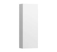 Laufen Lani - Armoire 90x35 cm, 1 porte, charnières à gauche, blanc mat H4037111122601