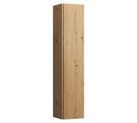 Laufen Lani - Armoire haute 165x35 cm, 1 porte, charnières à droite, chêne H4037221122671