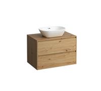 LAUFEN LANI Élément à tiroirs, 1 découpe au centre, 785x495x525mm, H4043111122671, Couleur: ChÃªne sauvage