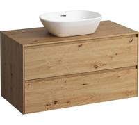 LAUFEN LANI Élément à tiroirs, 1 découpe au centre, 985x495x525mm, H4043211122671