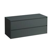 LAUFEN LANI Élément à tiroirs, sans découpe, 1180x495x525mm, H4043301122661, Couleur: Trafic gris