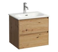 LAUFEN LUA set complet, lavabo avec meuble sous-lavabo, 600x515x440mm, H8600832671041, Couleur: ChÃªne sauvage