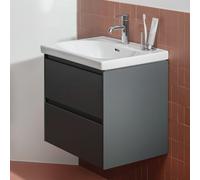 LAUFEN LANI Meuble avec vasque LUA, 2 tiroirs, H8100834001041+H4035321122661,