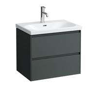 LAUFEN LANI Meuble avec vasque LUA, 2 tiroirs, H8100840001041+H4035421122661,