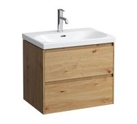 LAUFEN LANI Meuble avec vasque LUA, 2 tiroirs, H8100844001041+H4035421122671,