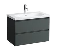 LAUFEN LANI Meuble avec vasque LUA, 2 tiroirs, H8100874001041+H4035521122661,