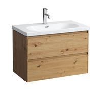 LAUFEN LANI Meuble avec vasque LUA, 2 tiroirs, H8100874001041+H4035521122671,
