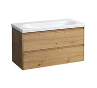 LAUFEN LANI Meuble avec vasque LUA, 2 tiroirs, H8100890001421+H4035621122671,