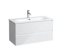 Lani pr lua pack 1000 lavabo slim meuble 2t blc brillant 1000x455x525 - LAUFEN H8600882611041