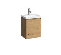 Laufen Meuble sous-vasque Lani H4035021122671 1 porte charnières à droite 435×515×340 Chêne sauvage