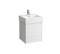 Laufen Meuble sous-lavabo Lani H4035121122611 – 2 tiroirs SoftClose, 485×515×445 mm, blanc brillant