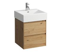 LAUFEN LANI Meuble sous-lavabo, 2 tiroirs, SoftClose, 485x515x445mm, H4035121122671, Couleur: ChÃªne sauvage