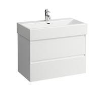 Laufen – Meuble sous-vasque Lani H4035521122601, 2 tiroirs SoftClose, blanc mat