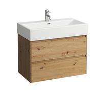 LAUFEN LANI Meuble sous-lavabo, 2 tiroirs, SoftClose, 785x515x450mm, H4035521122671, Couleur: ChÃªne sauvage