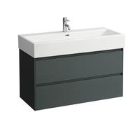 Laufen Meuble sous-vasque Lani - 2 tiroirs SoftClose - 985×515×450 mm - Trafic gris