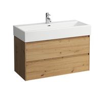 Lani meuble sous lavabo, 2 tiroirs, pour lavabo h810089 - LAUFEN H4035621122671
