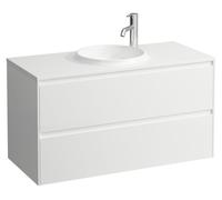 LAUFEN LANI Meuble sous-lavabo, 2 tiroirs, SoftClose pour lavabo H814075, 972x442x504mm, H4042721129991