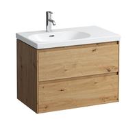 LAUFEN Meuble sous-vasque Lani H4035921122671 pour lavabo H817086 2 tiroirs SoftClose Chêne sauvage