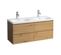 Laufen - Meuble sous-vasque Lani - 4 tiroirs, SoftClose - pour lavabo h814081 - Chêne sauvage