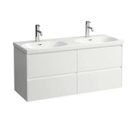 Laufen Lani - Meuble-vasque, 118x45x52 cm, 4 tiroirs, blanc mat H4035741122601