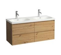 Laufen Lani - Meuble-vasque, 118x45x52 cm, 4 tiroirs, chêne H4035741122671