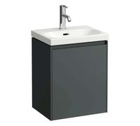 Laufen Lani - Meuble-vasque 44x34x52 cm, 1 porte, charnières à gauche, gris H4035011122661