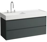 LAUFEN LANI pour Kartell Meuble sous-lavabo, 2 tiroirs, 1180x450x515mm, pour H813332, H4039721122661