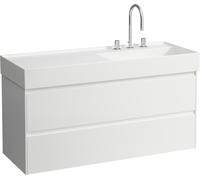 LAUFEN LANI pour Kartell Meuble sous-lavabo, 2 tiroirs, 1180x450x515mm, pour H813333, H4039821129901