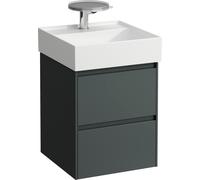 LAUFEN LANI pour Kartell Meuble sous-lavabo, 2 tiroirs, 435x450x515mm, système de rangement inclus, H4039221122661