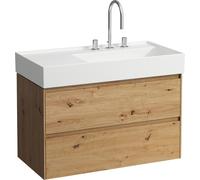 LAUFEN LANI pour Kartell Meuble sous-lavabo, 2 tiroirs, 880x450x515mm, pour H810339, H4039621122671